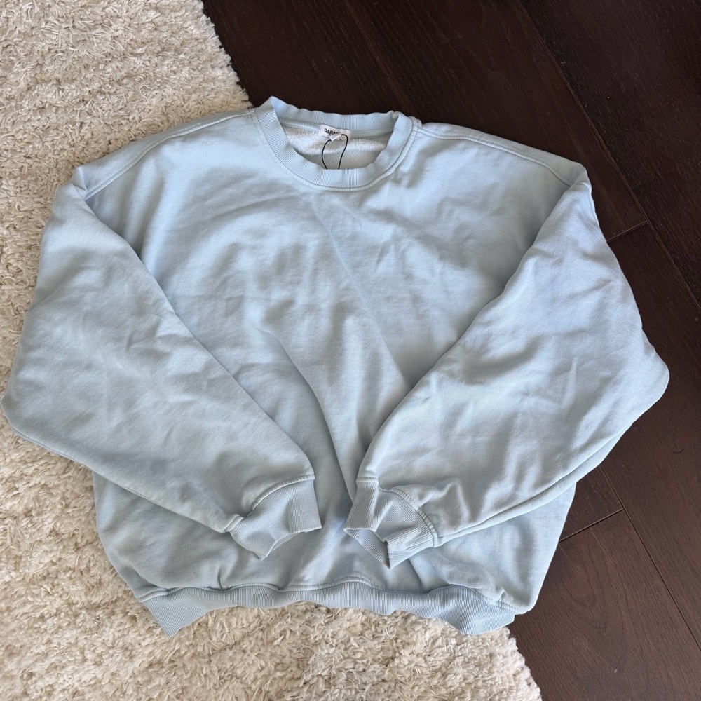 Garage Powder Blue Crewneck Sweatshirt